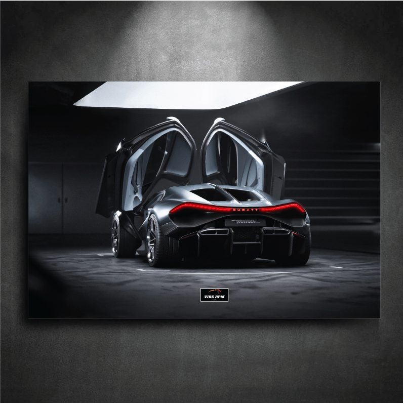 Tableau NEON Bugatti Tourbillon
