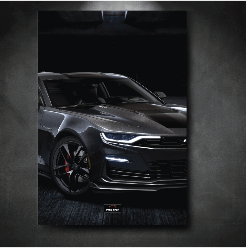 Tableau NÉON Chevrolet Camaro