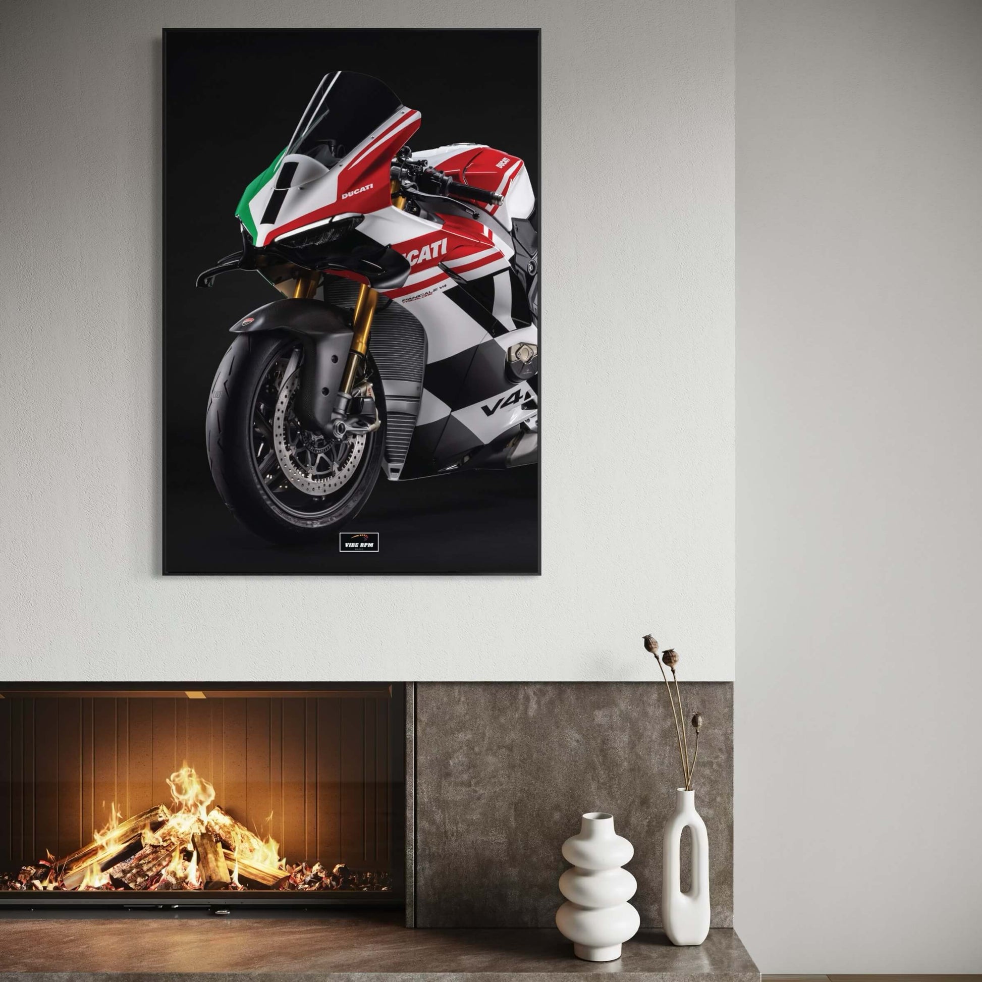 Tableau NÉON Ducati Panigale V4