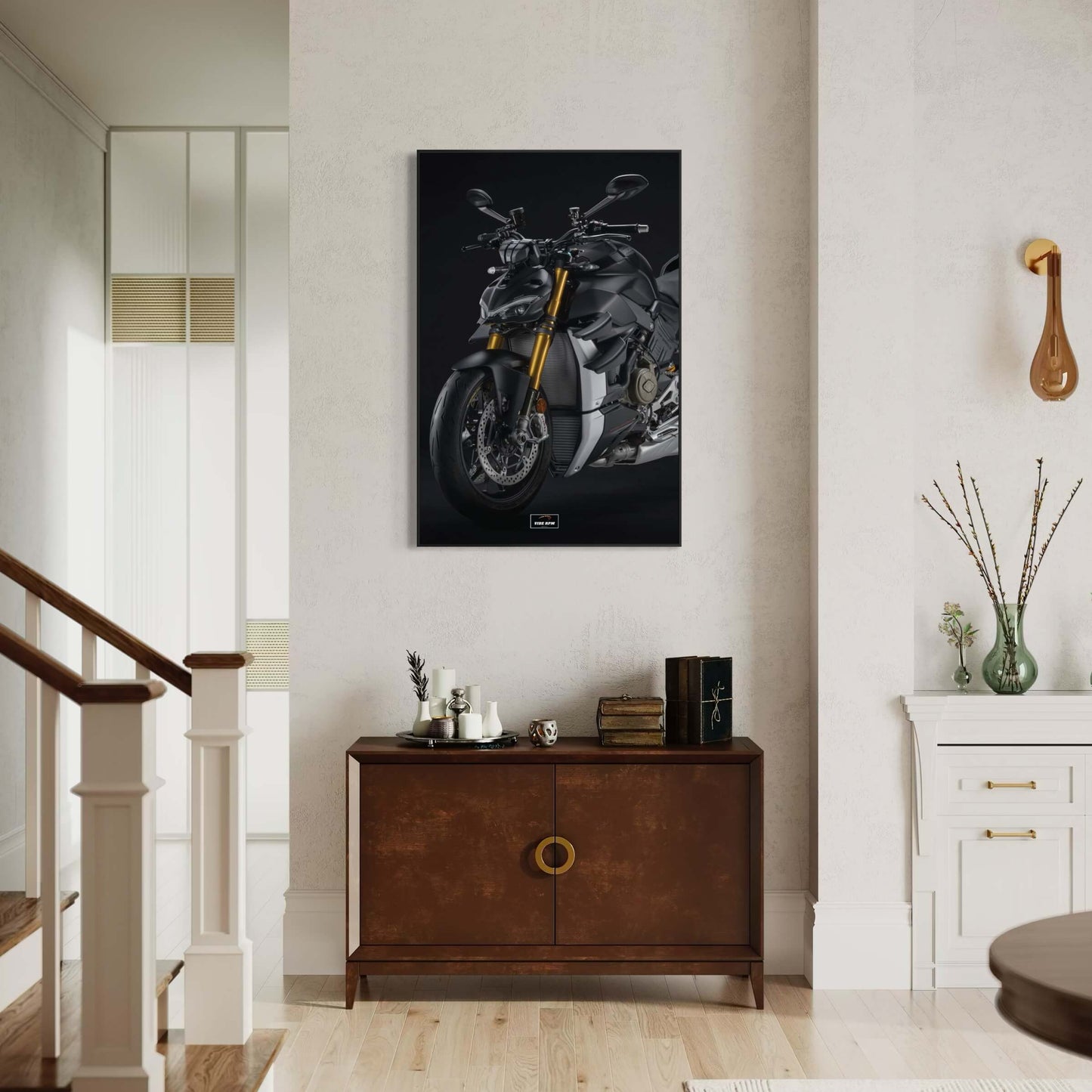 Tableau NÉON Ducati Streetfighter V4 S