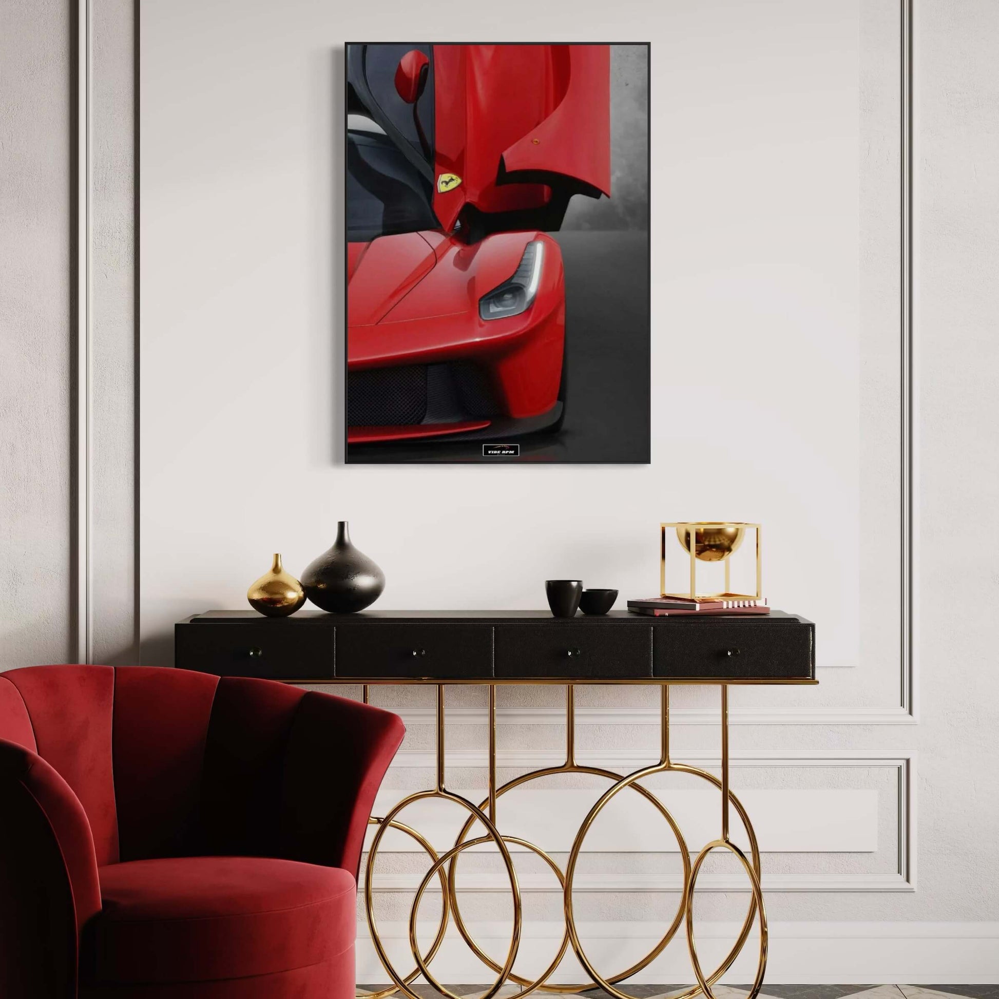 Tableau NÉON Ferrari LaFerrari