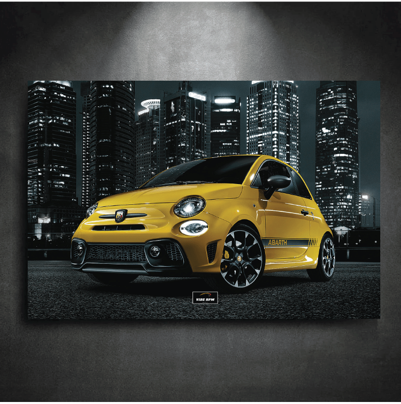 Tableau NEON Fiat Abarth 595 Competizione