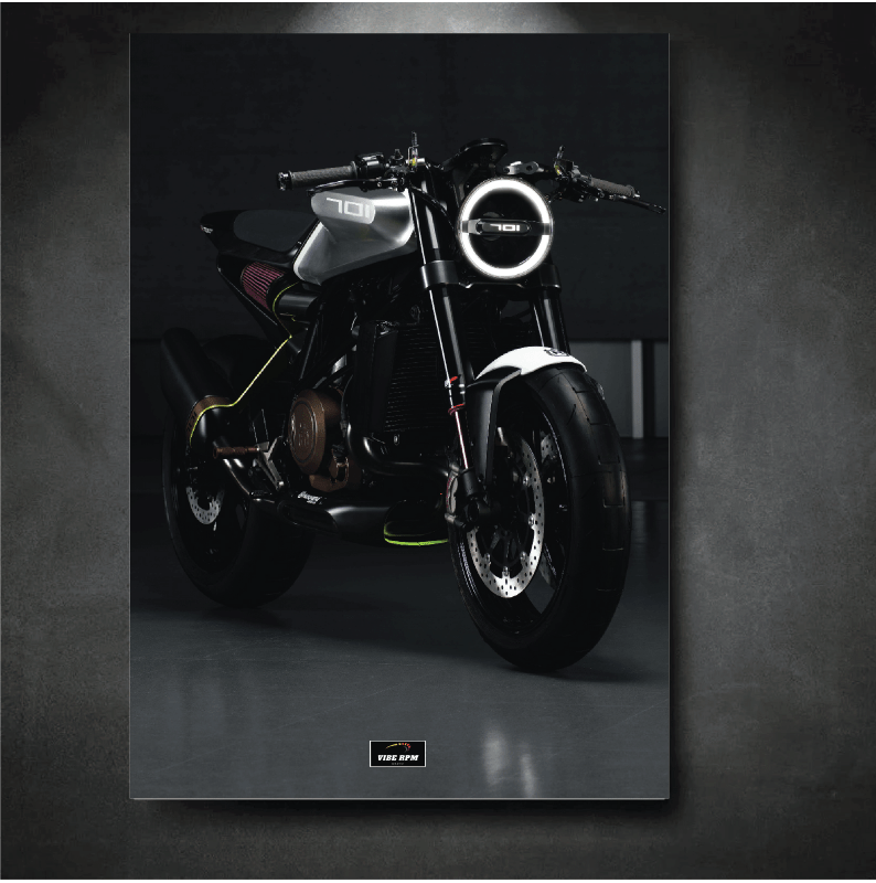 Tableau NEON Husqvarna Svartpilen 701