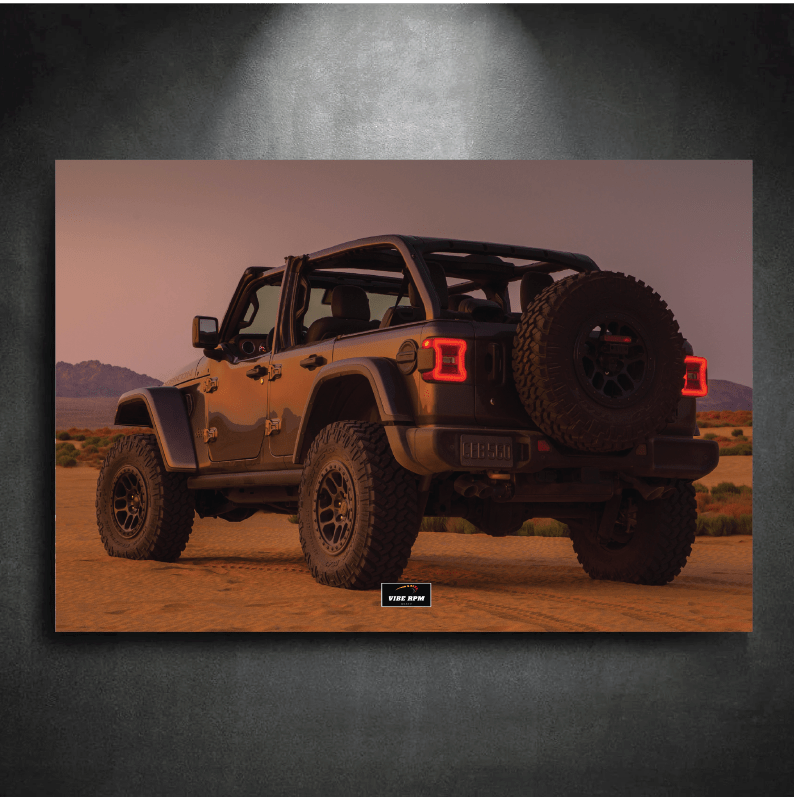 Tableau NEON Jeep Wrangler Rubicon 392