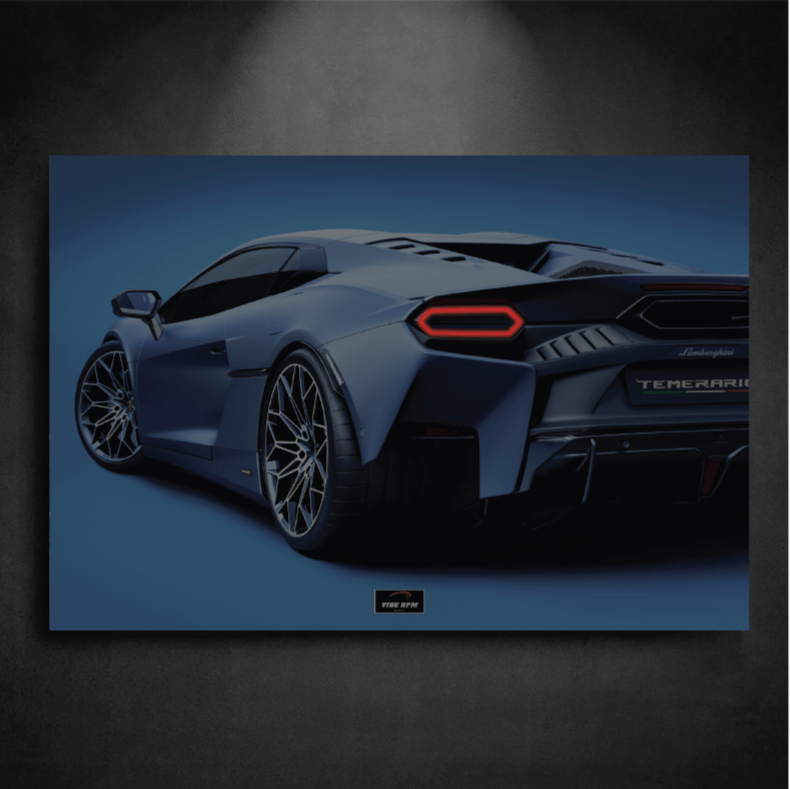 Tableau NEON Lamborghini Temerario