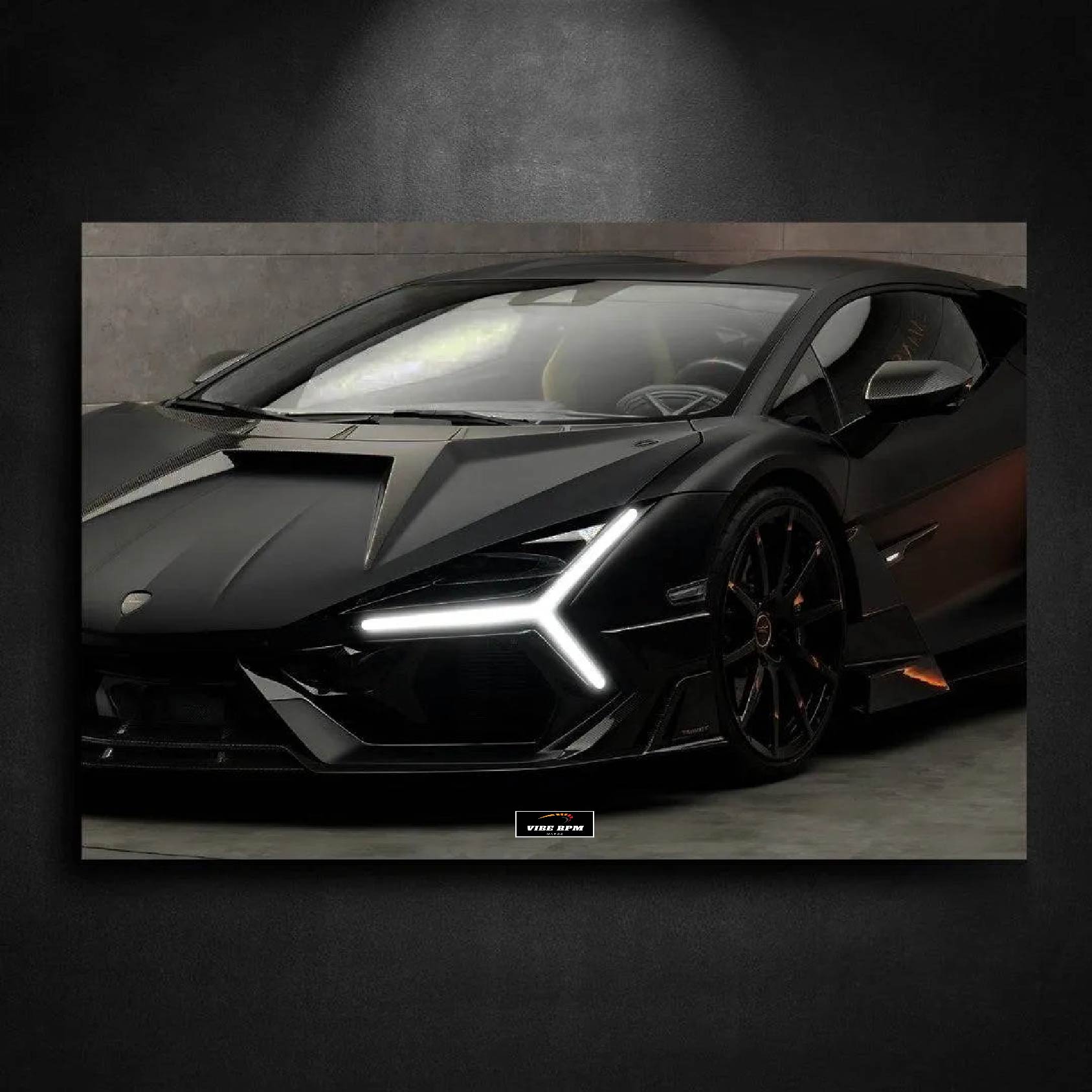 Tableau NEON Lamborghini Revuelto MANSORY Initiate viberpm