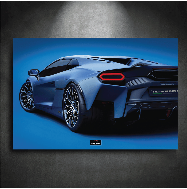 Tableau NEON Lamborghini Temerario