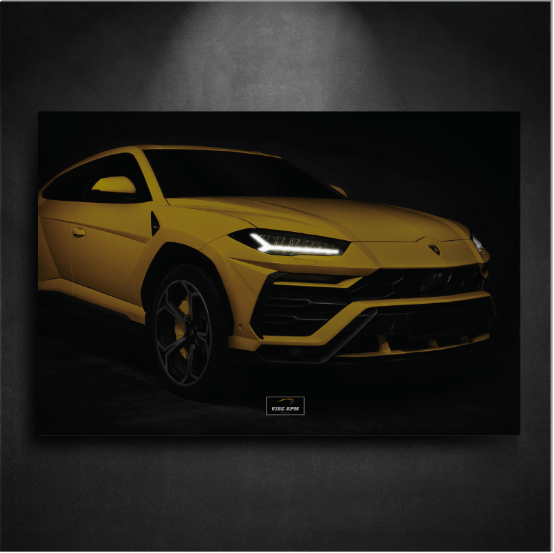 Tableau NÉON Lamborghini Urus