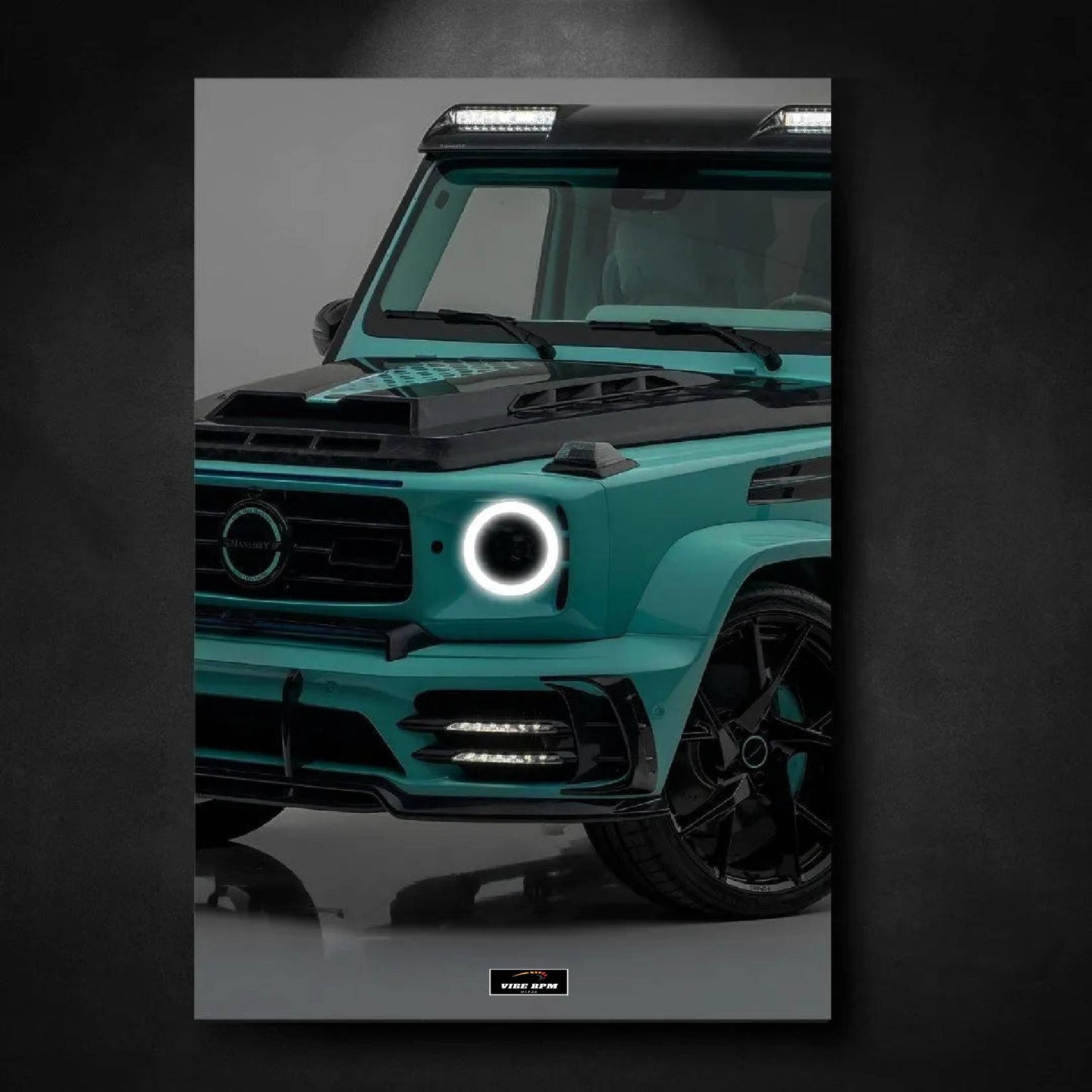 Tableau NEON Mercedes-AMG G 63 Mansory Algorithmic viberpm