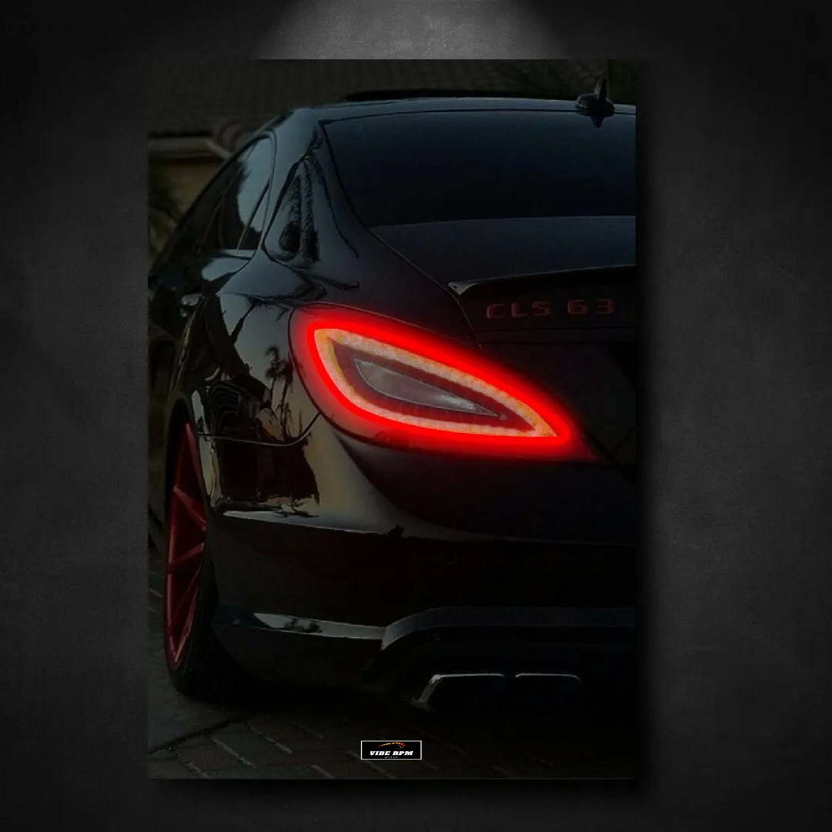 Tableau NEON Mercedes AMG CLS 63S
