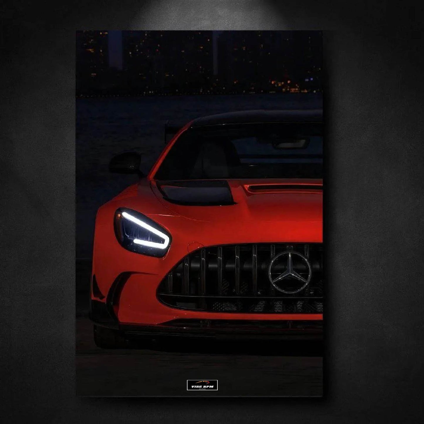 Tableau NEON Mercedes AMG GT Black Series viberpm