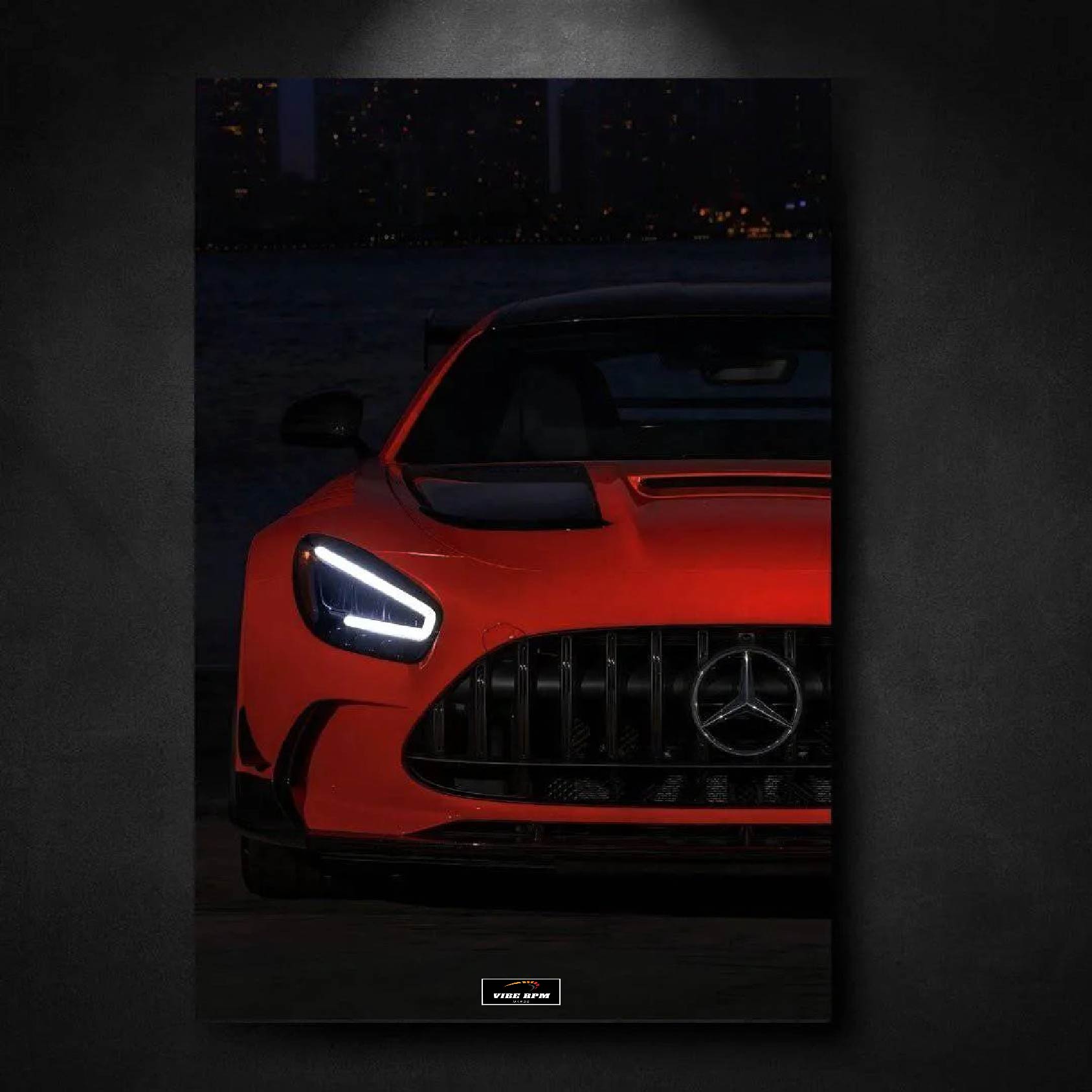 Tableau NEON Mercedes AMG GT Black Series viberpm
