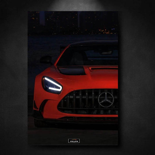 Tableau NEON Mercedes AMG GT Black Series viberpm