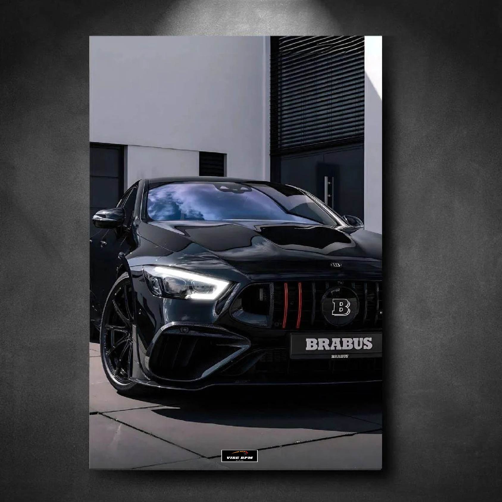 Tableau NEON Mercedes Brabus 930