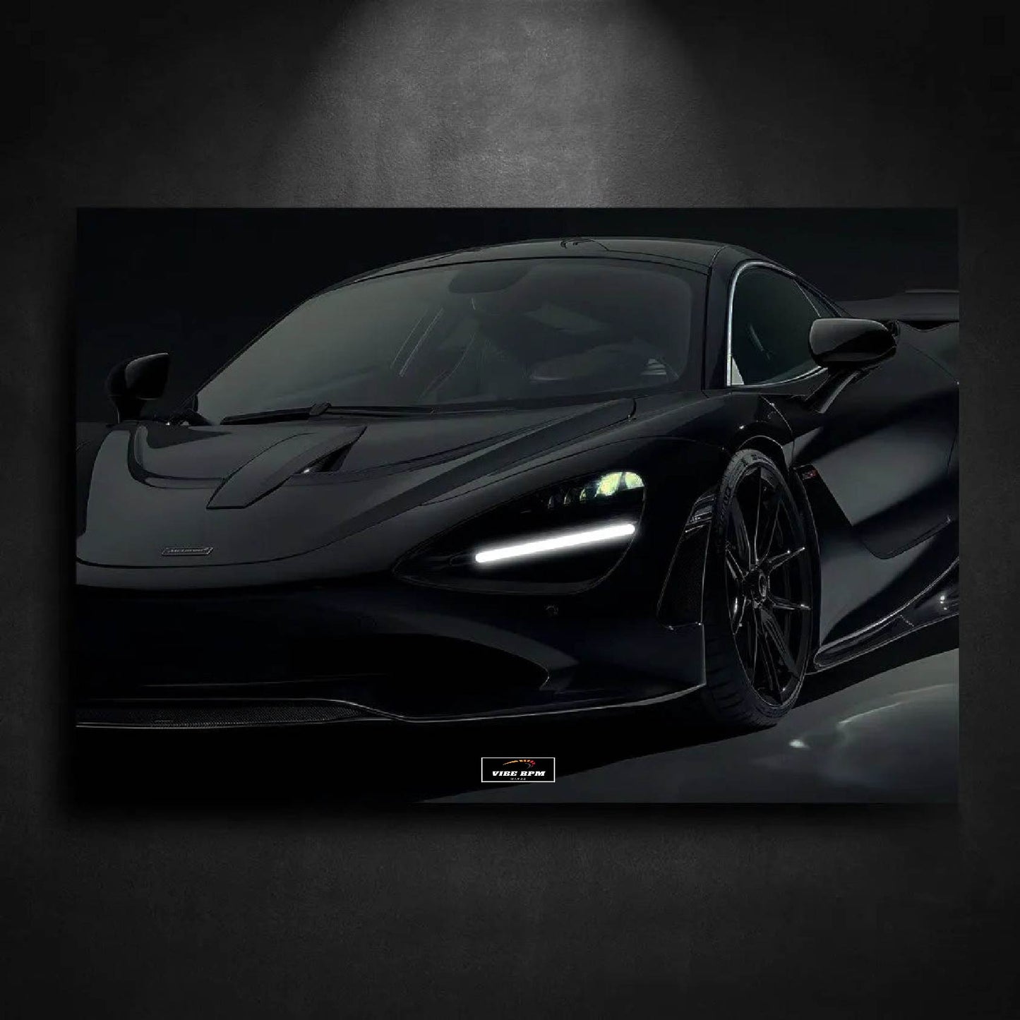 Tableau NEON Novitec McLaren 750S viberpm