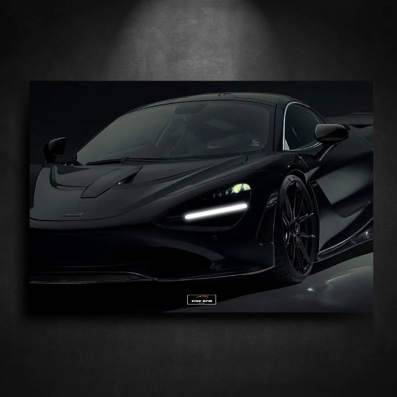 Tableau NEON Novitec McLaren 750S viberpm