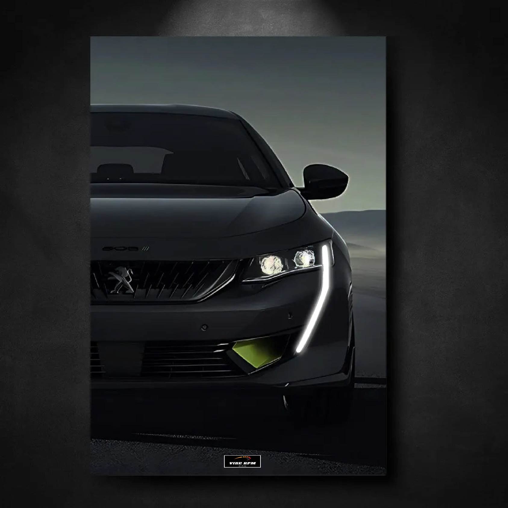 Tableau NEON Peugeot 508 Sport viberpm