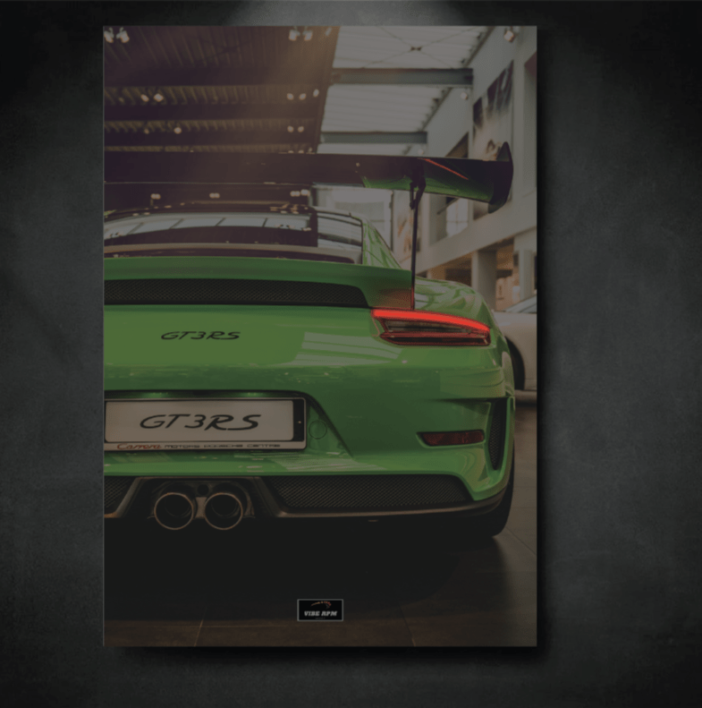 Tableau NÉON Porsche 911 GT3 RS