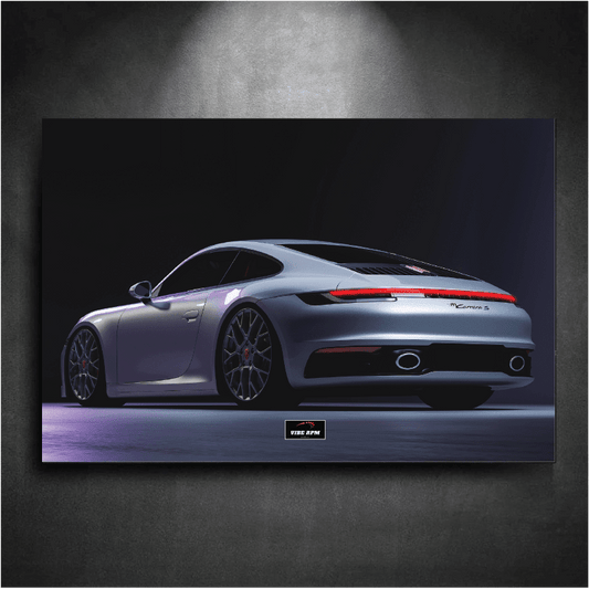Tableau NEON Porsche 911 Carrera S