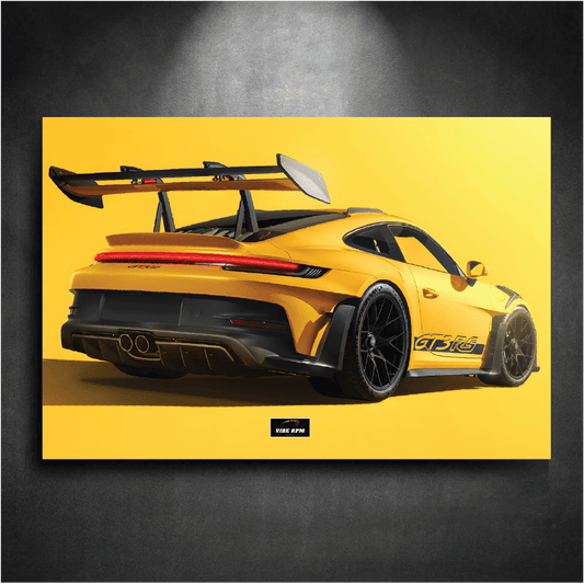 Tableau NEON Porsche 911 GT3 RS