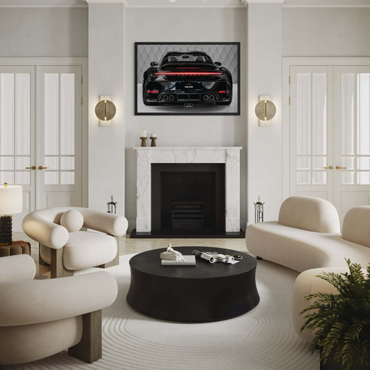 Tableau NÉON Porsche 911 Turbo S Brabus Rocket 900