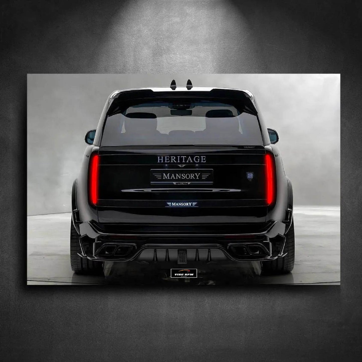 Tableau NEON Range Rover Mansory Heritage