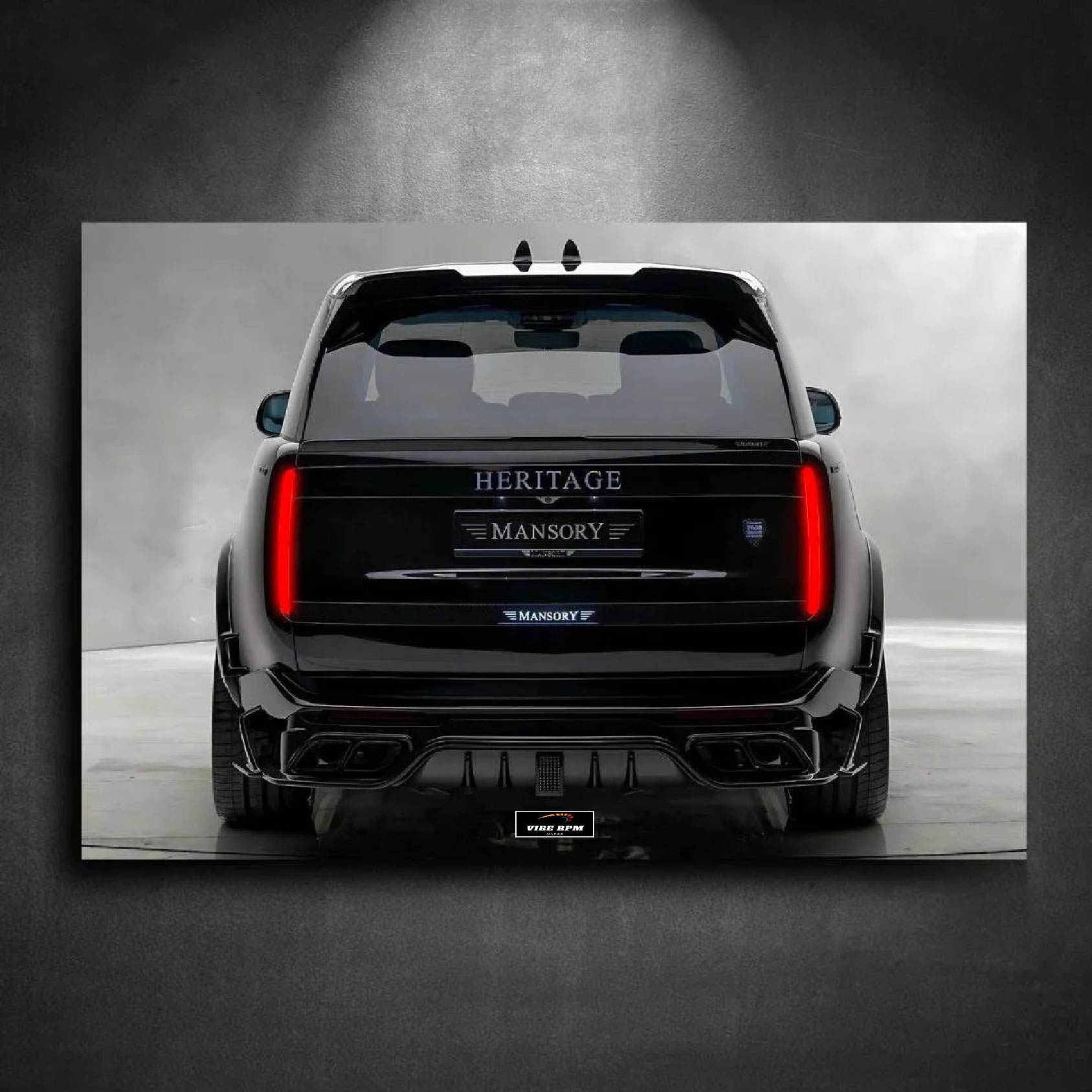 Tableau NEON Range Rover Mansory Heritage