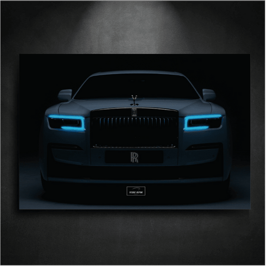 Tableau NÉON Rolls-Royce Ghost Prism