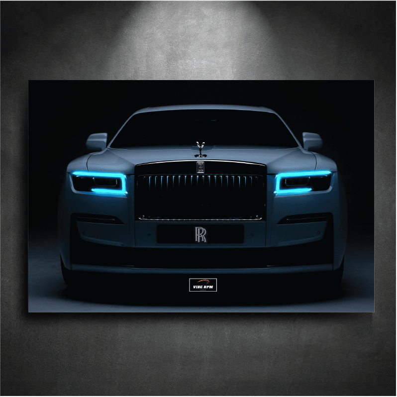Tableau NÉON Rolls-Royce Ghost Prism