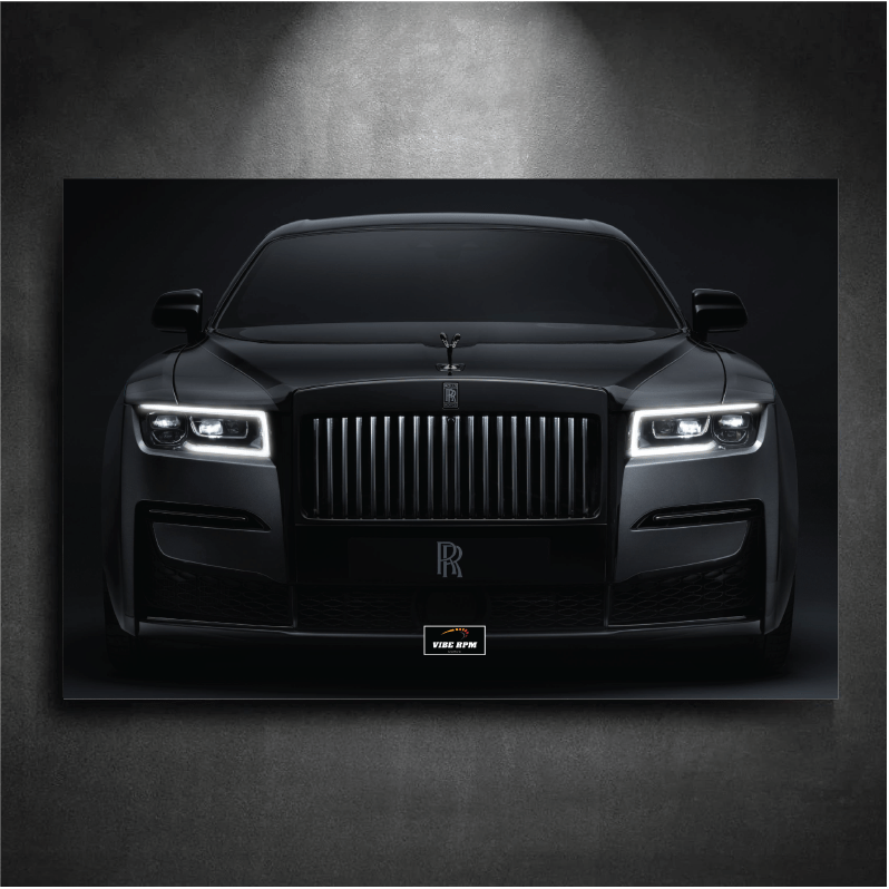Tableau NEON Rolls-Royce Ghost Prism