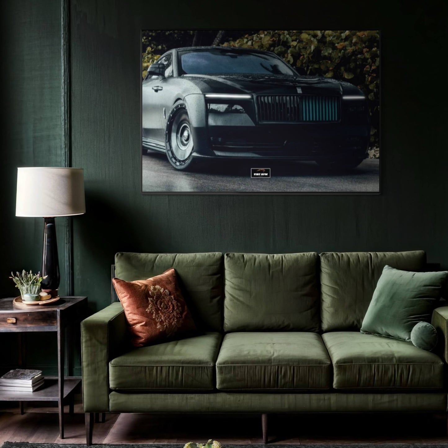 Tableau NÉON Rolls Royce Spectre