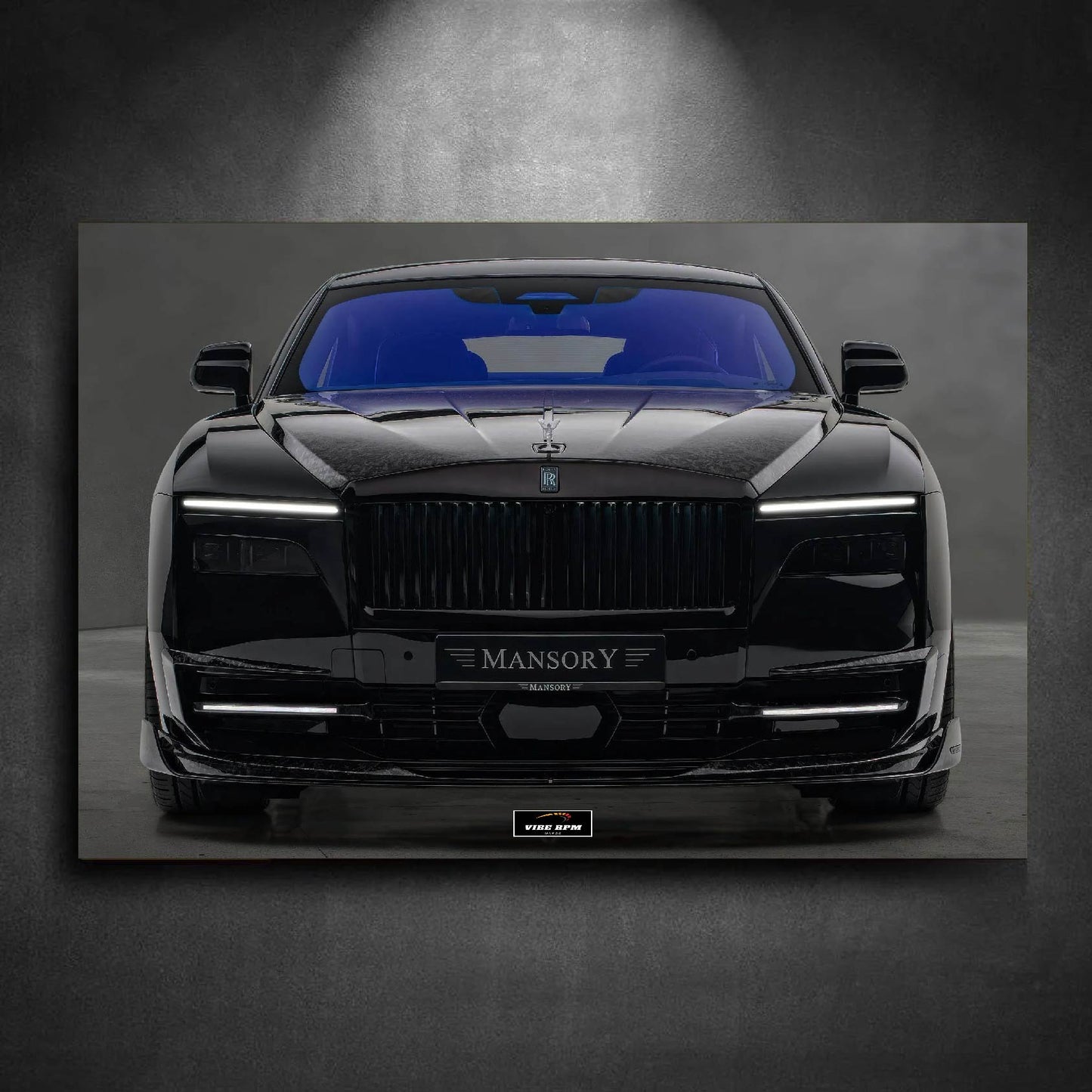 Tableau NEON Rolls Royce Spectre Mansory viberpm