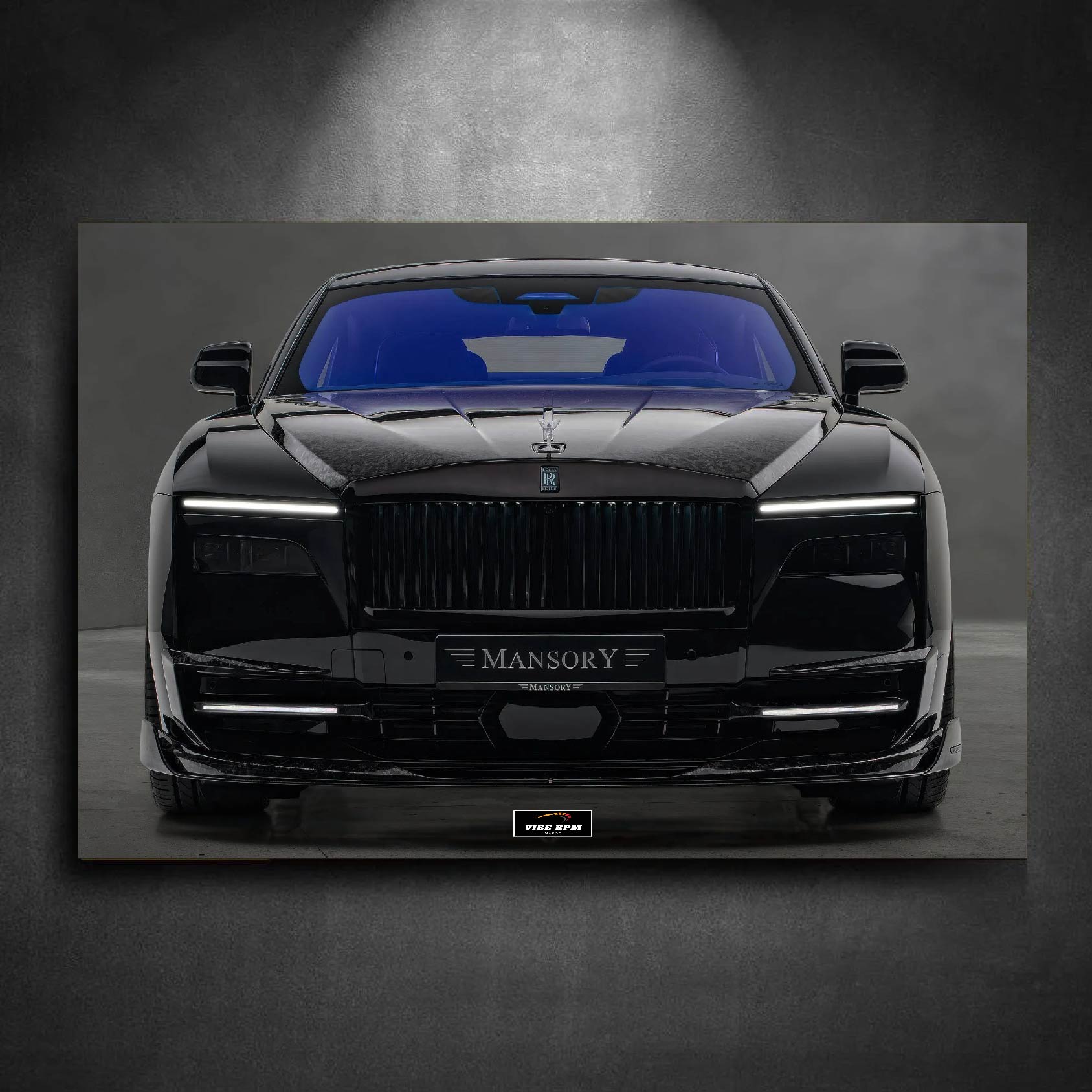 Tableau NEON Rolls Royce Spectre Mansory viberpm