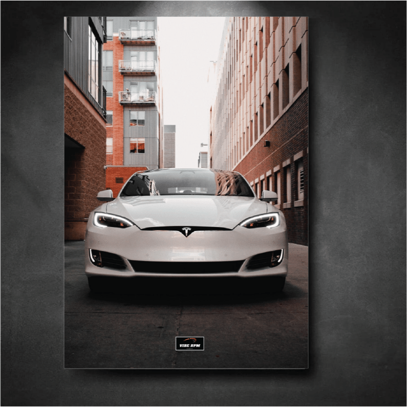 Tableau NEON Tesla Model S
