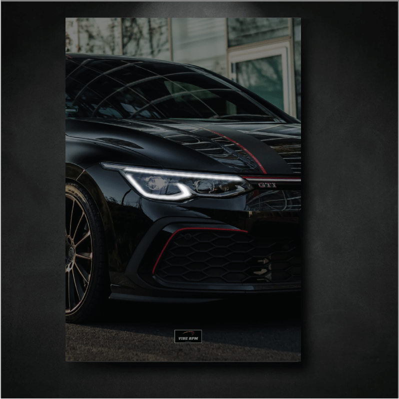 Tableau NEON Volkswagen Golf 8 GTI
