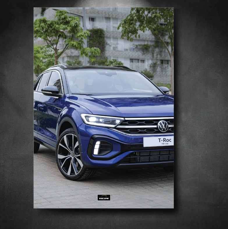 Tableau NEON Volkswagen t-roc.