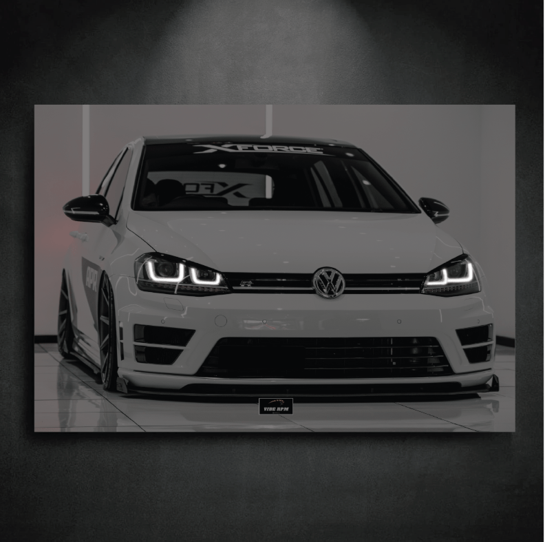 Tableau NEON Volkswagen Golf-7 R