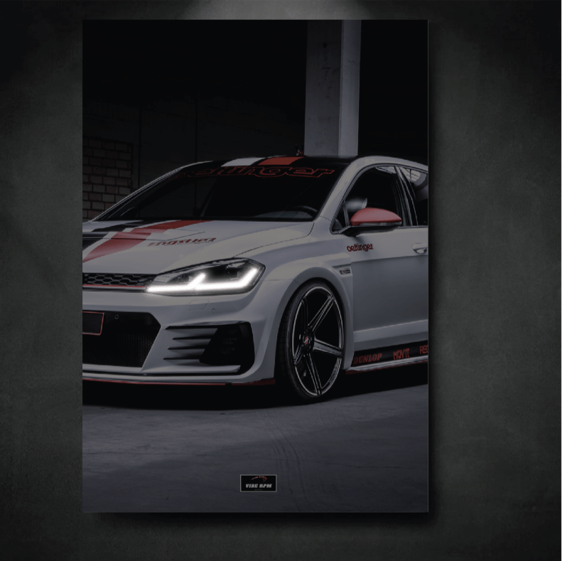 Tableau NEON Volkswagen Golf 7 R