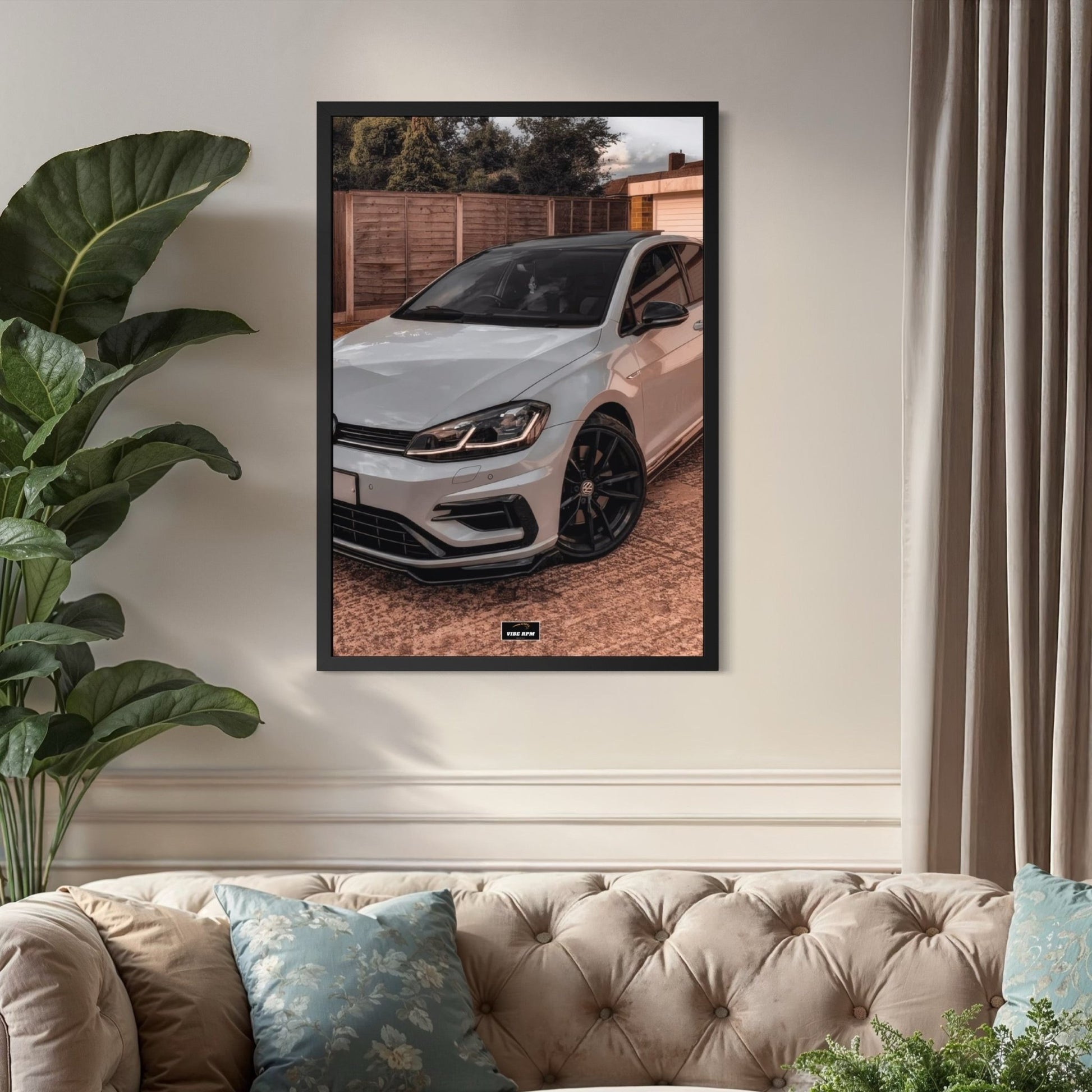 Tableau NÉON Volkswagen Golf 7 R