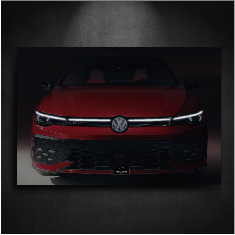 Tableau NÉON Volkswagen Golf 8 GTI