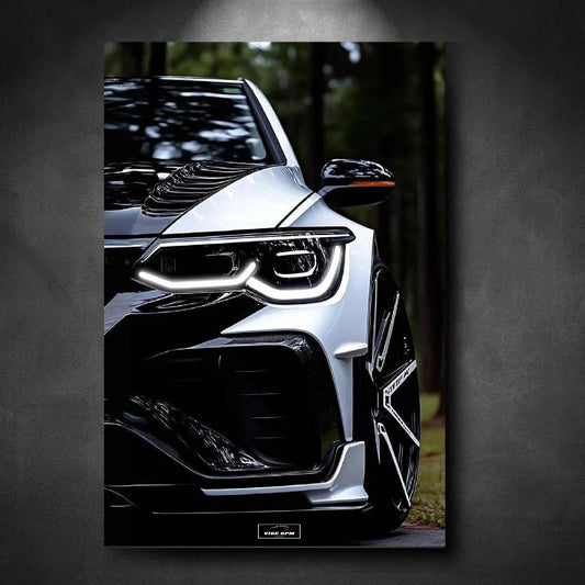 Tableau NEON Volkswagen Golf 8 R viberpm