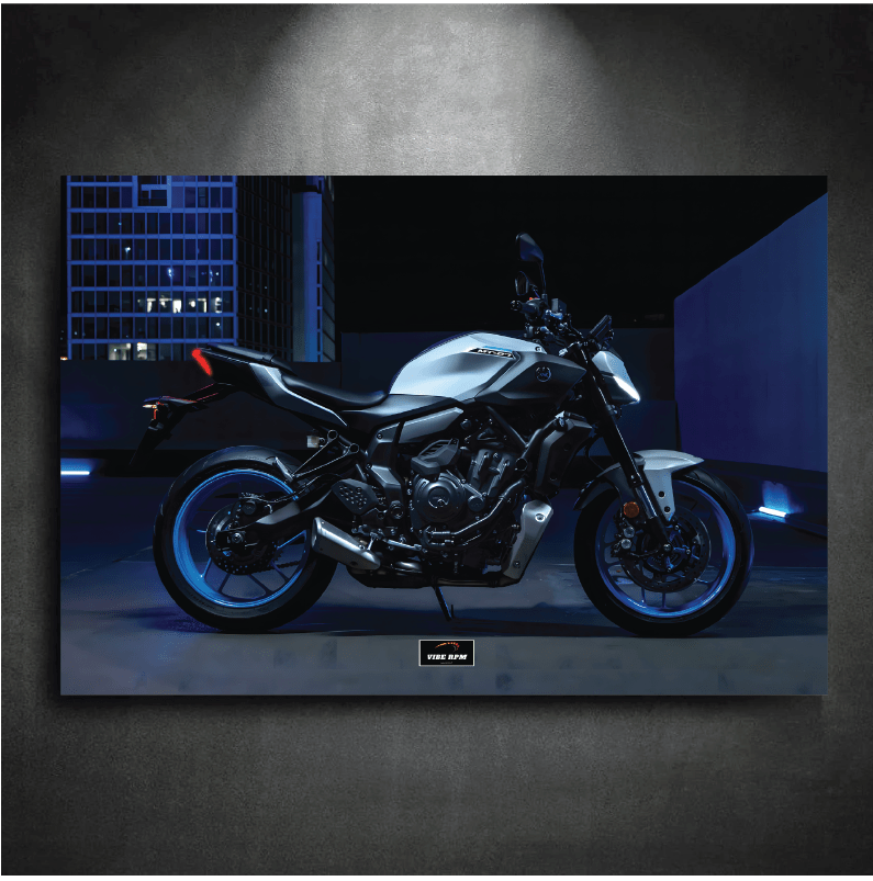 Tableau NEON YAMAHA MT07