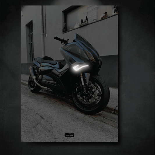 Tableau NEON YAMAHA TMAX 530.