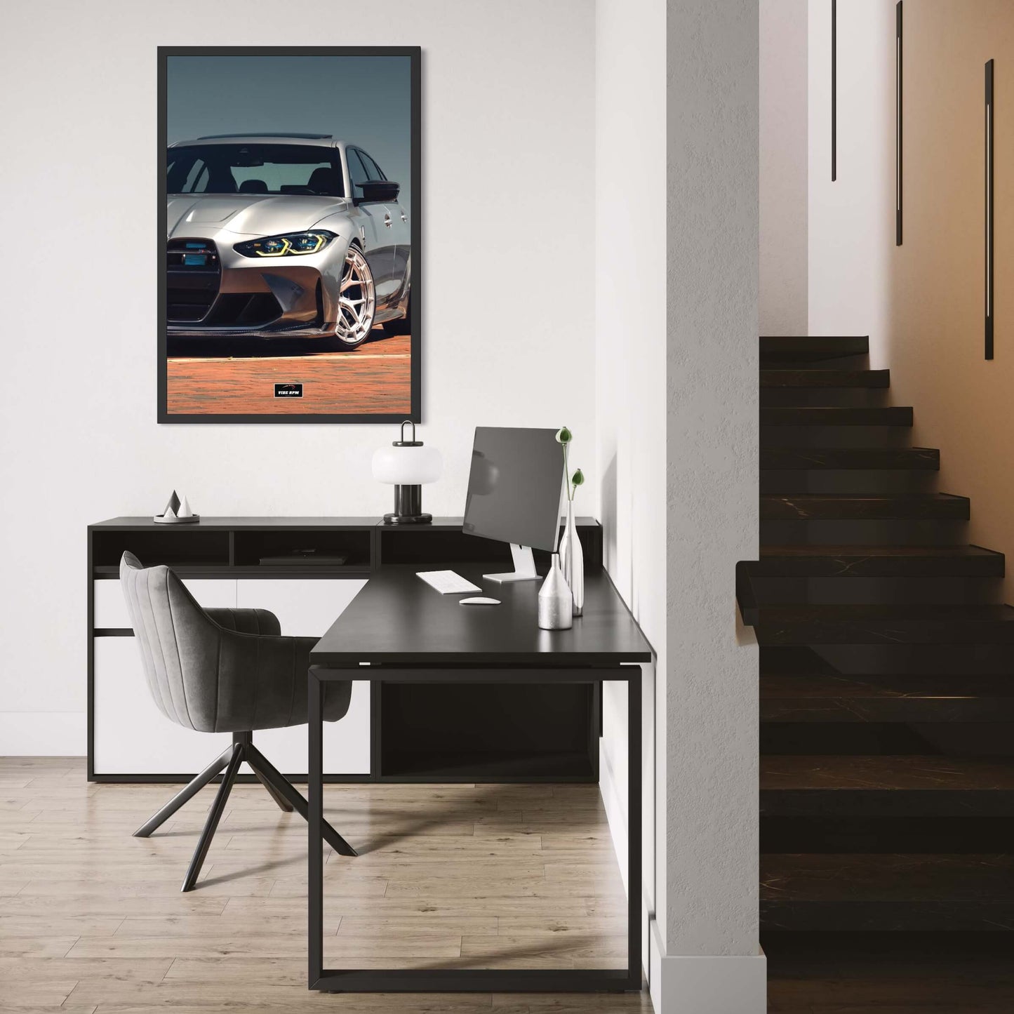 Tableau NÉON BMW M3 Competition