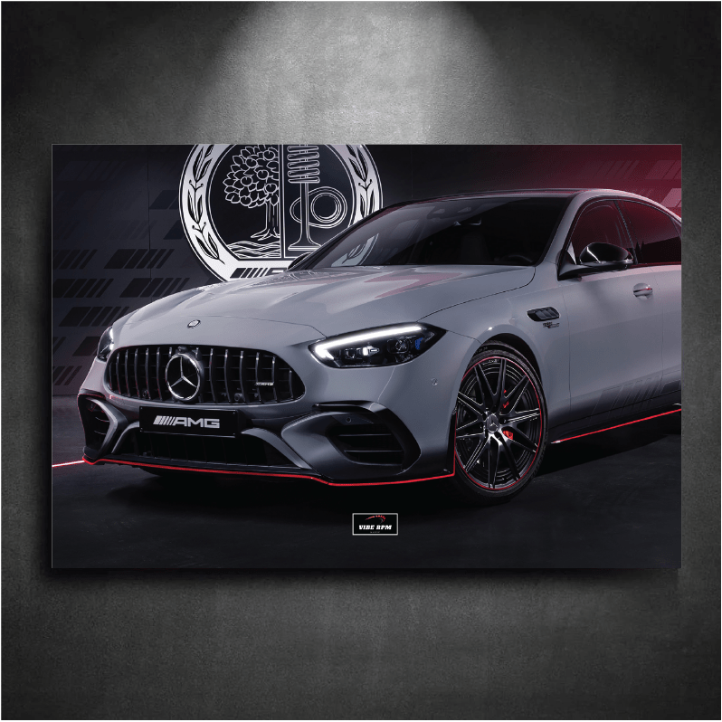 Tableau NÉON Mercedes AMG c63s
