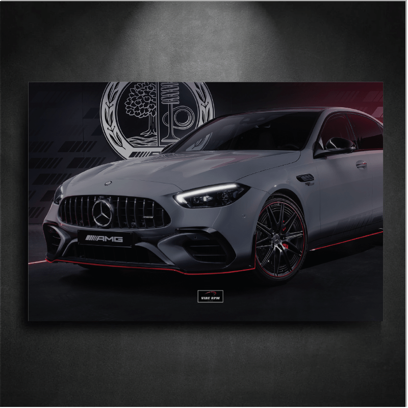 Tableau NÉON Mercedes AMG c63s