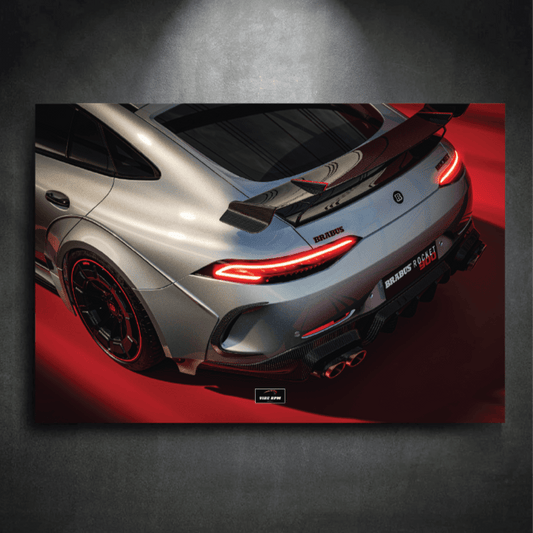 Tableau NÉON Mercedes Benz GT63s Brabus Rocket 900