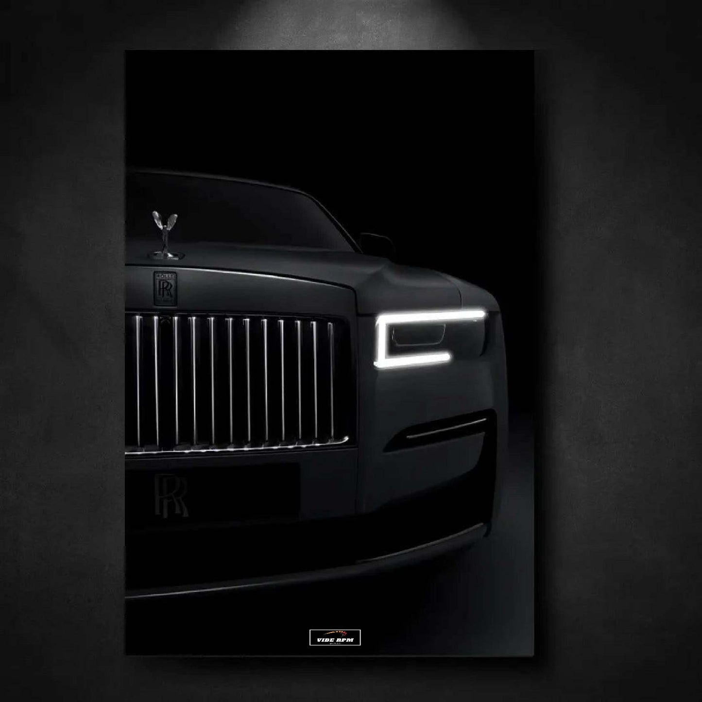 Tableau NÉON Rolls-Royce Ghost Prism viberpm