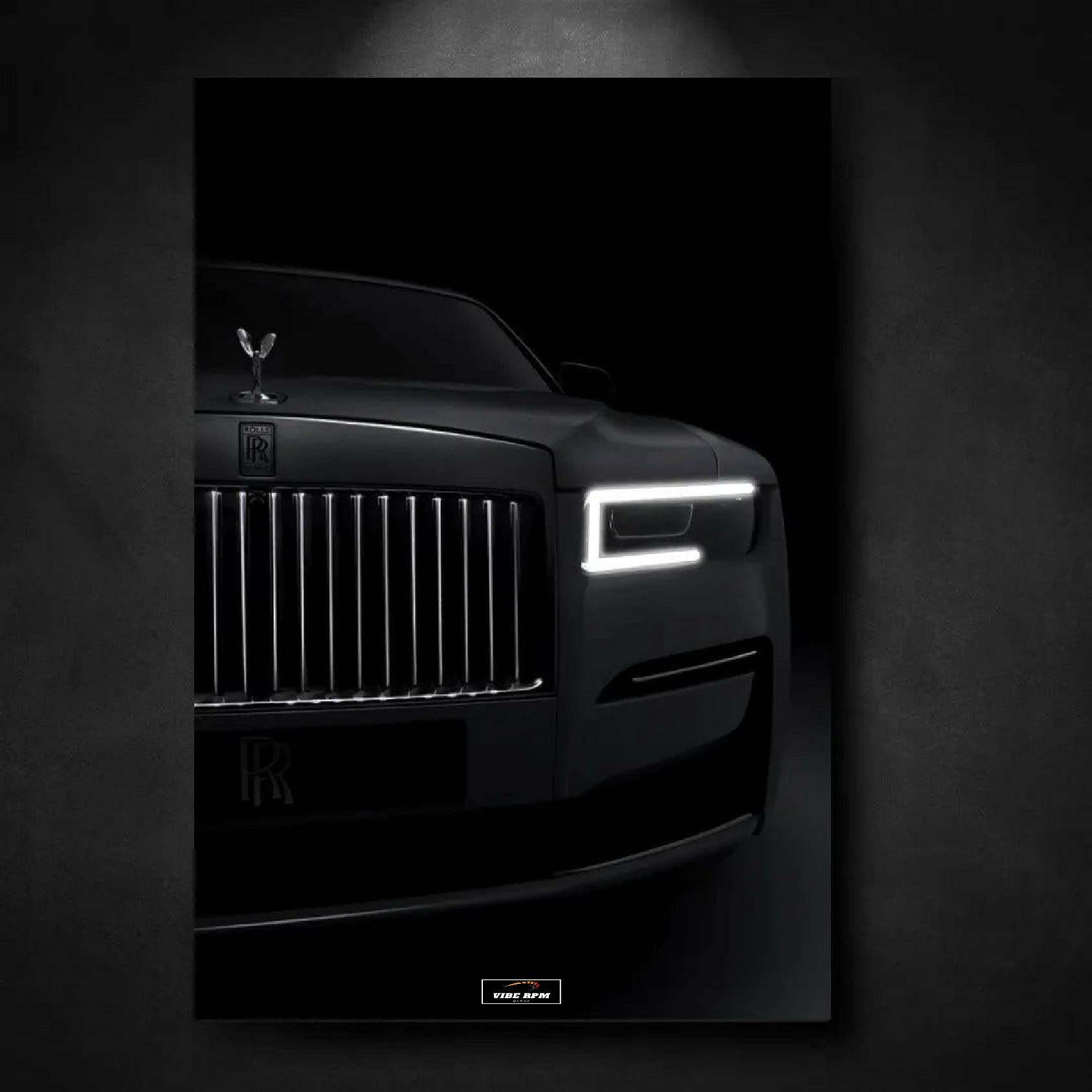 Tableau NÉON Rolls-Royce Ghost Prism viberpm