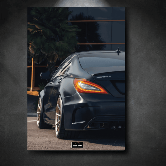 Tableau NÉON Mercedes AMG CLS 63S